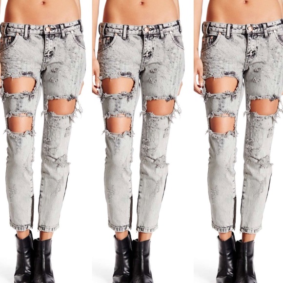 One Teaspoon Denim - One Teaspoon Harley Freebirds Skinny Jeans